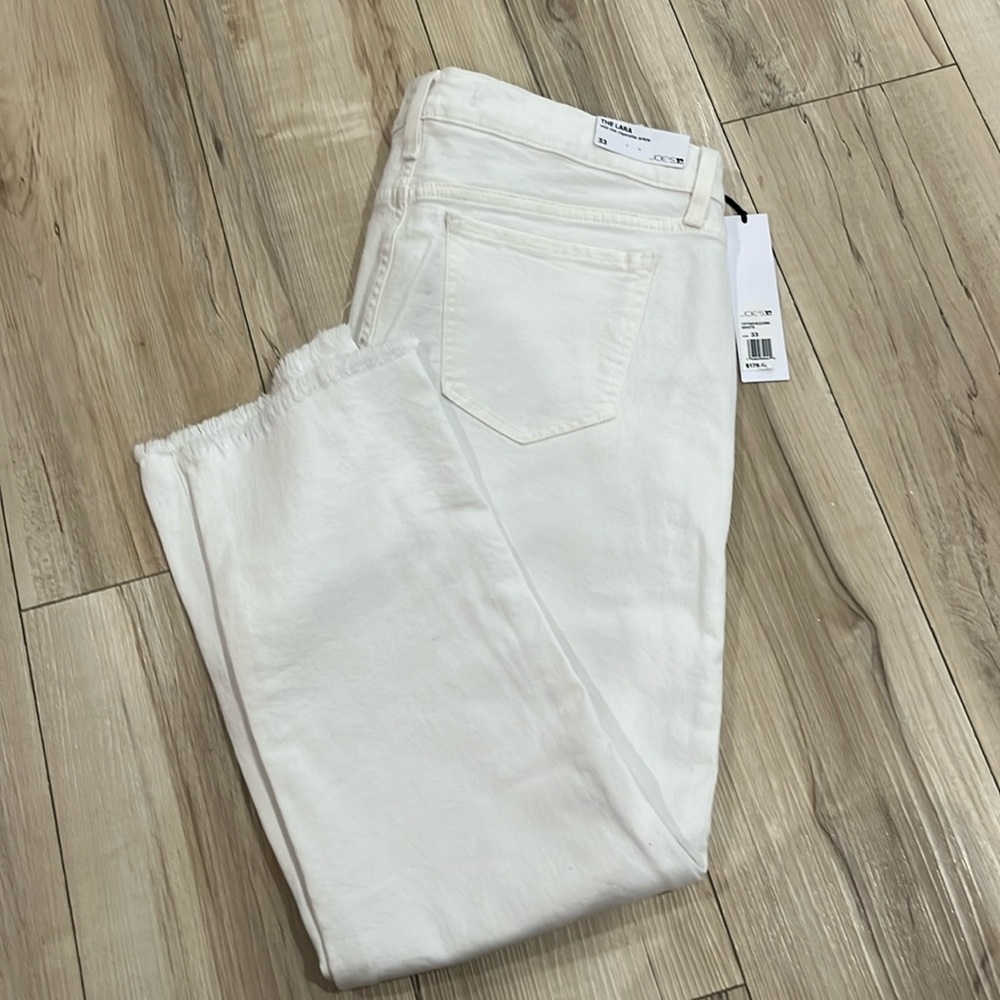 BNWT The Lara Mid Rise Cigarette Ankle Maternity Size 33